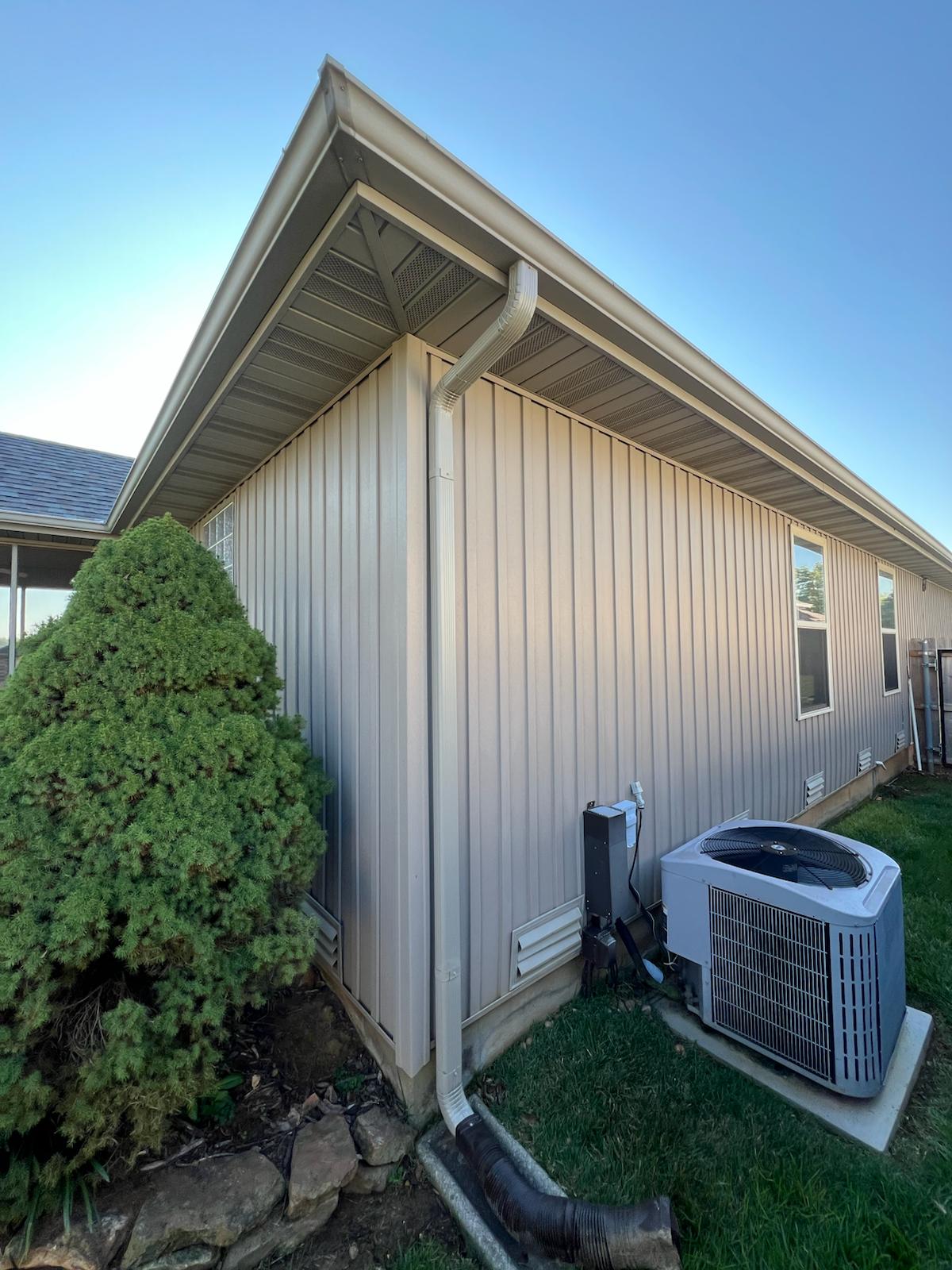 Gutter project completed by Summit Gutter Solutions in Branson, MO