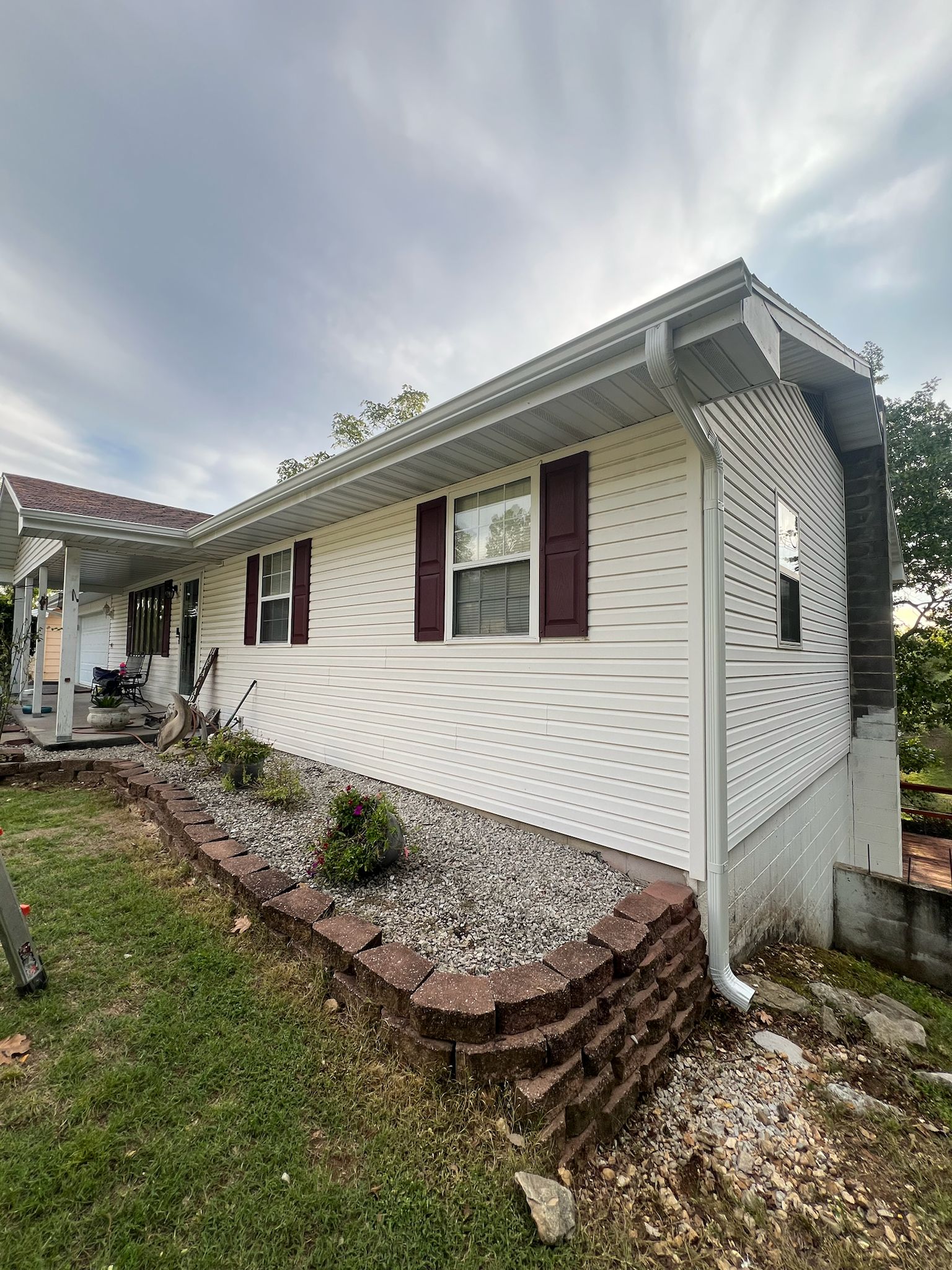 Gutter project completed by Summit Gutter Solutions in Branson, MO